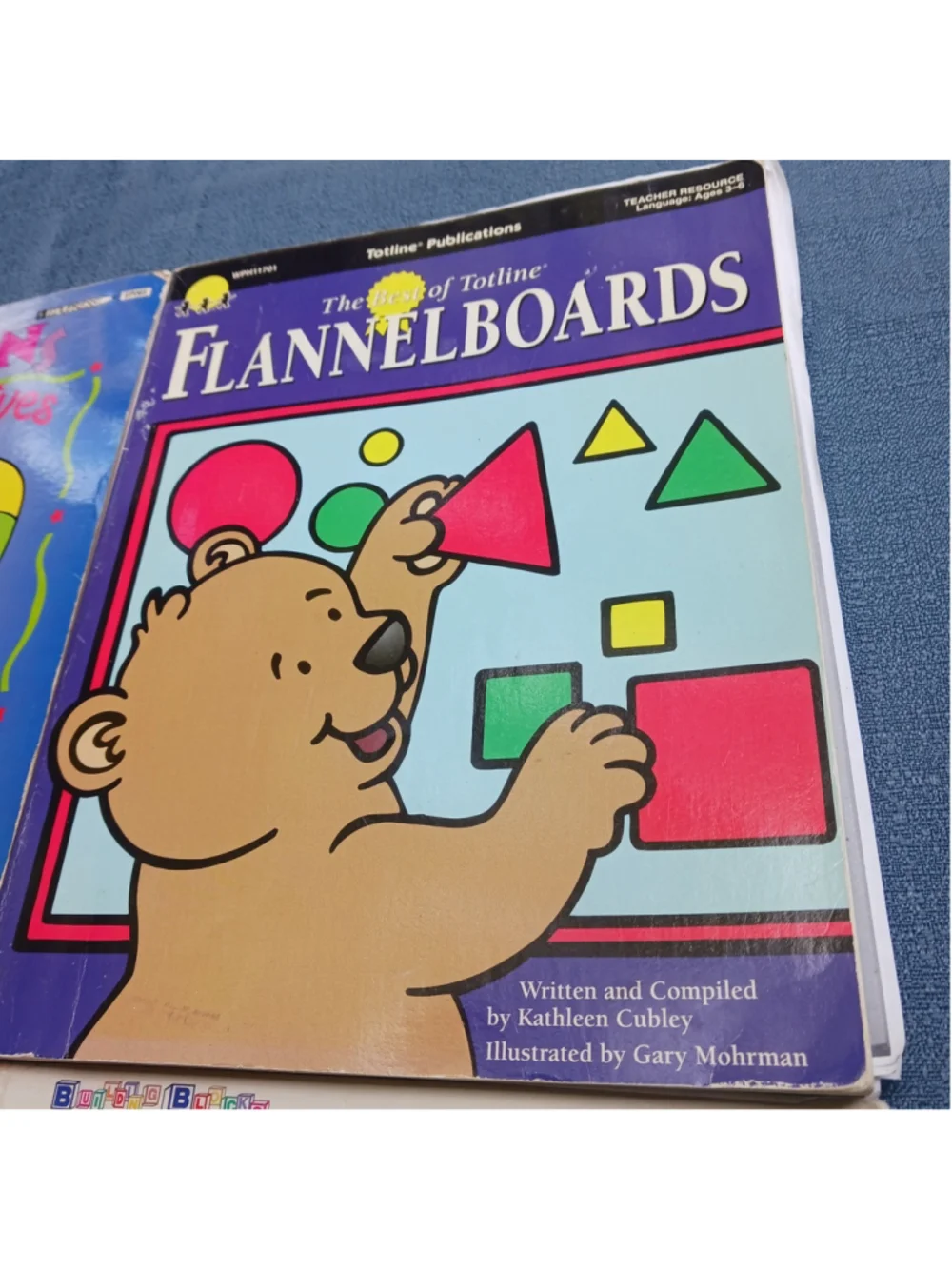 Homeschool Teacher's Aide Felt Board Finger Play Set Of 4 Books Early Education